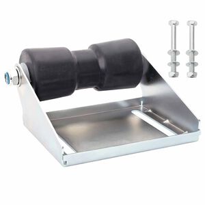 vidaXL Bootstrailerroller mit Halterung 20,3 cm Verzinkter Stahl