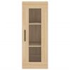 vidaXL Highboard Sonoma-Eiche 34,5x34x180 cm Holzwerkstoff