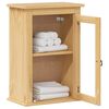 vidaXL Bad-Wandschrank Corona 45x27x64,5 cm Massivholz Kiefer