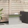vidaXL Außenlagerbox Silber 80 x 50,5 x 50 cm Stahl