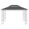 vidaXL Pavillon 4x3x2,7 m Anthrazit 160 g/m²