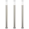 vidaXL Pollerleuchten 3er 110 cm Edelstahl IP44