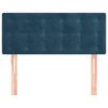 vidaXL Kopfteil Dunkelblau 90x5x78/88 cm Samt