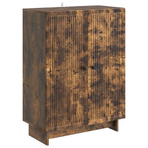 vidaXL Sideboard Ger&auml;ucherte Eiche 66 x 34,5 x 90 cm Holzwerkstoff