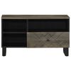 vidaXL TV-Schrank 80x33x46 cm Massivholz Mango