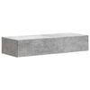 vidaXL Wandmontierter Beistelltisch 87,5 x 34,5 x 17 cm Holzwerkstoff