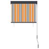 vidaXL Außenrollo 80 x 250 cm Gelb und Blau