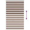 vidaXL Zebrarollo Braun 140x230 cm Stoffbreite 135,9 cm Polyester