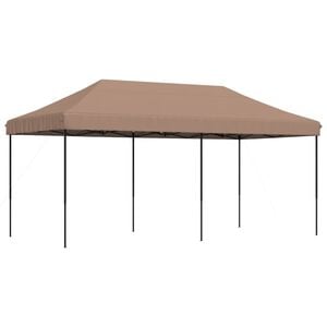 vidaXL Partyzelt Faltbar Pop-Up Braun 580x292x315 cm
