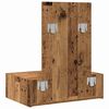 vidaXL Schminktisch mit Schubladen Braun 60 x 40 x 70 cm Holzwerkstoff
