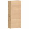 vidaXL Schuhschrank mit Regal Braun 80 x 35,5 x 180 cm Holzwerkstoff
