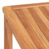 vidaXL Garten-Esstisch 120x120x77 cm Teak Massivholz
