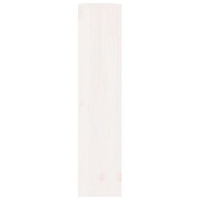 vidaXL Heizkörperverkleidung Weiß 169x19x84 cm Massivholz Kiefer