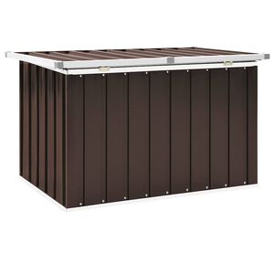 vidaXL Garten-Aufbewahrungsbox Braun 109 x 67 x 65 cm