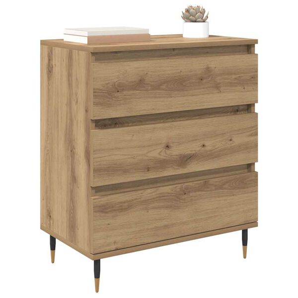 vidaXL Sideboard Artisan-Eiche 60 x 35 x 70 cm Holzwerkstoff