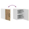 vidaXL K&uuml;chenschrank 2 pcs Artisan-Eiche 30 x 31 x 40 cm Holzwerkstoff