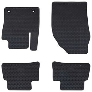 vidaXL Autofu&szlig;matte 4 pcs Schwarz geeignet f&uuml;r Toyota C-HR Hybrid TPE