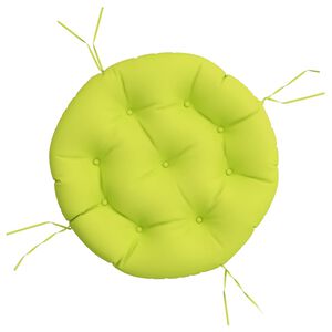 vidaXL Kissen Rund Knallgr&uuml;n &Oslash; 60x11 cm Oxford-Gewebe