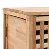 vidaXL Badschrank 41x41x91 cm Massivholz Walnuss