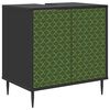 vidaXL Badezimmerschrank GELEEN Schwarz Eichen-Optik 60 x 40 x 61 cm