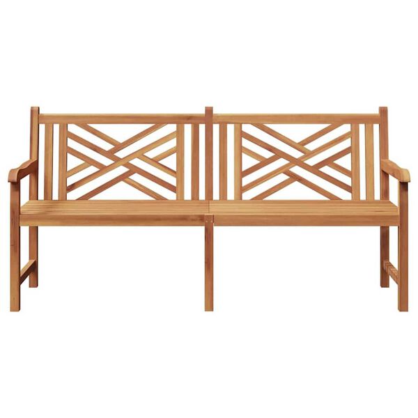 vidaXL Gartenbank Braun 180 x 60 x 90 cm Massivholz Teak