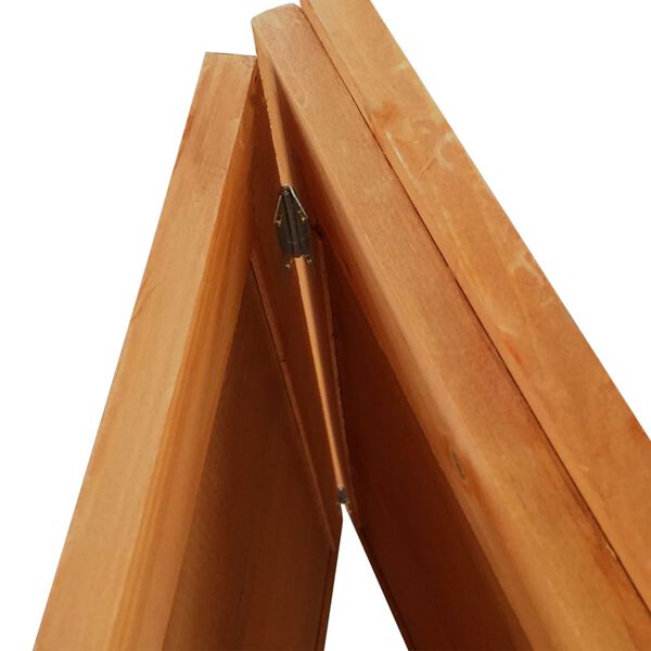 vidaXL Garten-Tierkäfig Faltbar Holz