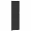 vidaXL Verdunkelungsrollo Schwarz 50x175 cm Stoffbreite 45,7 cm