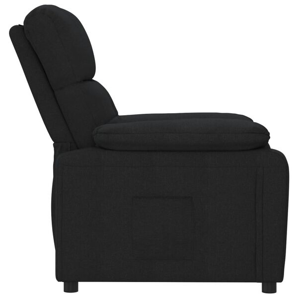vidaXL Relaxsessel Schwarz Stoff