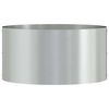vidaXL Pflanzenring 5 pcs Silber 40 x 40 x 20 cm Verzinkter Stahl