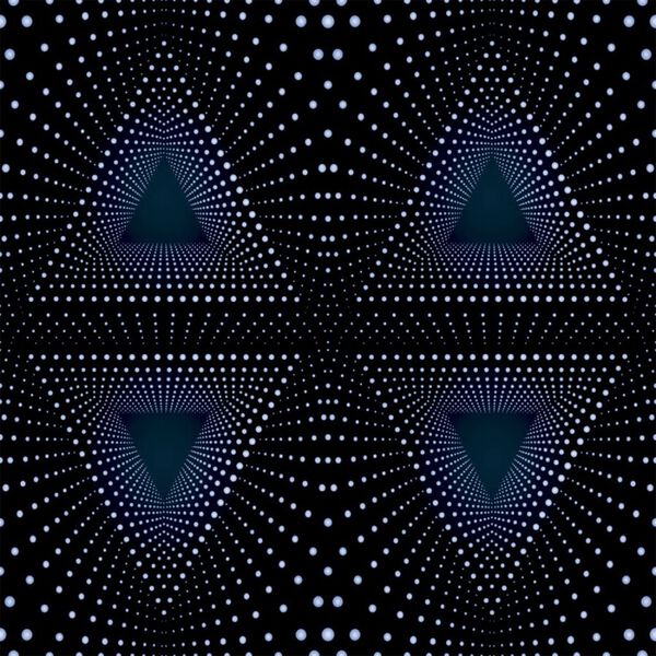 Noordwand Tapete Good Vibes Graphic Galaxy Print Blau und Schwarz