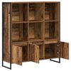 vidaXL B&uuml;cherregal 2 pcs Altholz 99,5 x 30 x 108 cm Holzwerkstoff