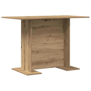 vidaXL Esstisch Artisan-Eiche 110 x 60 x 75 cm Holzwerkstoff