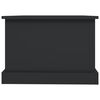 vidaXL Couchtisch Schwarz 90x50x35 cm Holzwerkstoff