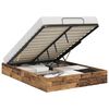 vidaXL Ottoman Bettgestell Altholz 193 x 135 x 25 cm Holzwerkstoff
