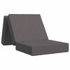 vidaXL Klappsofa Bett 190 x 75 x 15 cm Hellgrau