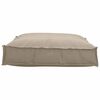 vidaXL Kissen Taupe 70 x 70 x 12 cm Oxford-Stoff