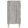 vidaXL Nachttisch Grau Sonoma 40x35x70 cm Holzwerkstoff