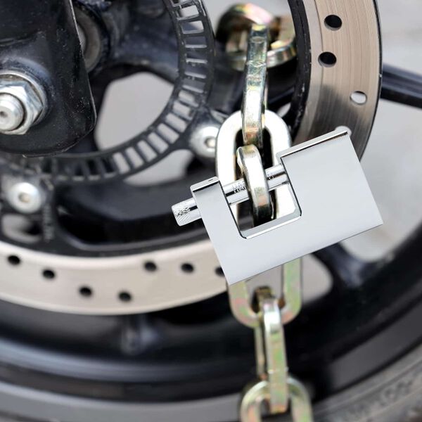 vidaXL Vorh&auml;ngeschloss 2 pcs Silber 7,8 x 2 x 5 cm Eisen