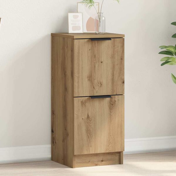 vidaXL Sideboard Artisan-Eiche 30x30x70 cm Holzwerkstoff