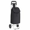vidaXL Einkaufswagen Schwarz 35 x 28 x 92 cm Oxford-stoff