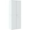 vidaXL Highboard Wei&szlig; 70x35x180 cm Holzwerkstoff