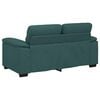 vidaXL 2-Sitzer-Sofa Dunkelgr&uuml;n 160x81x84 cm Stoff