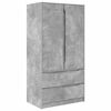 vidaXL Kleiderschrank Betongrau 79,5 x 49 x 156 cm Holzwerkstoff
