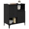vidaXL Sideboard Schwarz Eichen-Optik 60 x 35 x 70 cm Holzwerkstoff