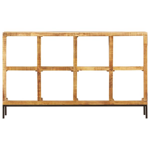 vidaXL Sideboard 160x25x95 cm Massivholz Mango