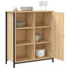 vidaXL Sideboard Sonoma-Eiche 70x30x80 cm Holzwerkstoff