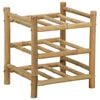 vidaXL Weinregal Bambus Natur