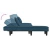 vidaXL Schlafsofa in L-Form Schwarz 255x140x70 cm Samt
