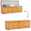 vidaXL Gartenbox 175x50x55 cm Massivholz Teak