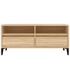 vidaXL TV-Schrank Sonoma-Eiche 100x34,5x44,5 cm Holzwerkstoff